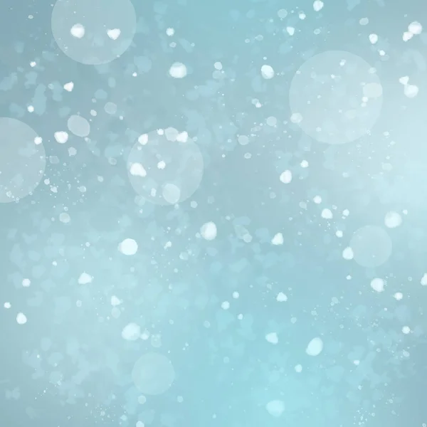 Зимний фон со снегопадом — стоковое фото