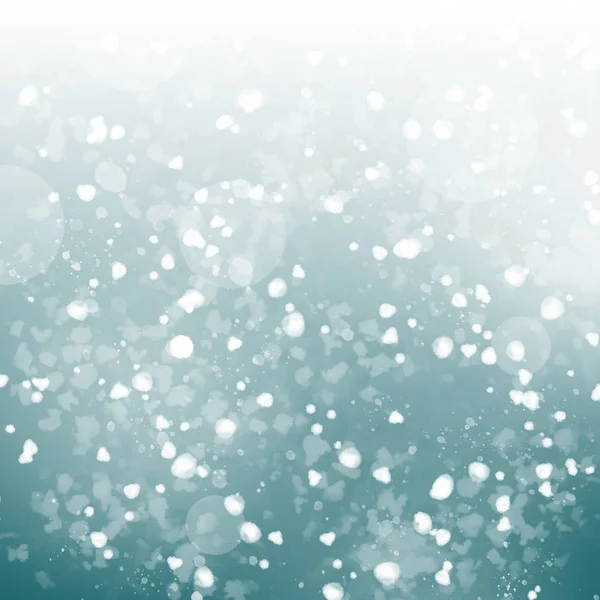 Winter background with snowfall — Stock Photo, Image