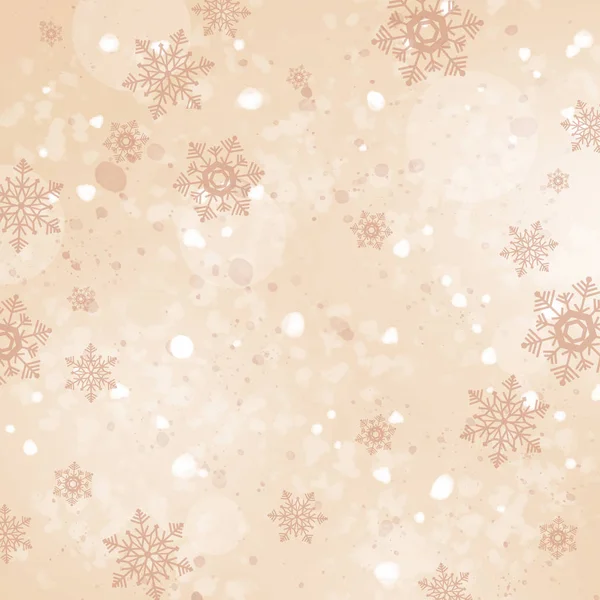 Christmas background with snowflakes Stock Picture