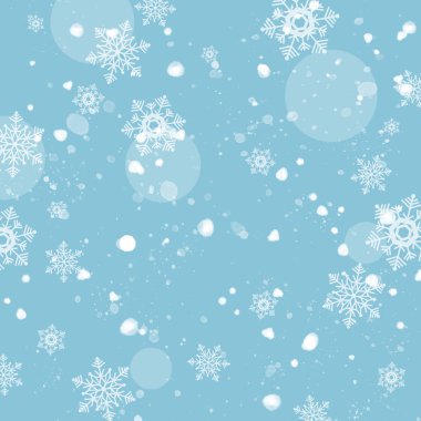 Kar taneli Noel arkaplanı