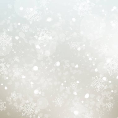 Kar taneli Noel arkaplanı
