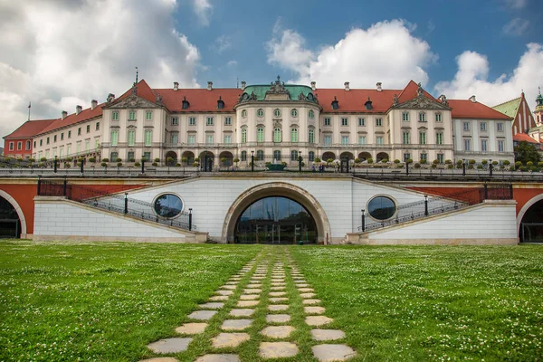 Polonya Nın Varşova Şehrinde Bulunan Kraliyet Kalesi Kubicki Çarşısı — Stok fotoğraf