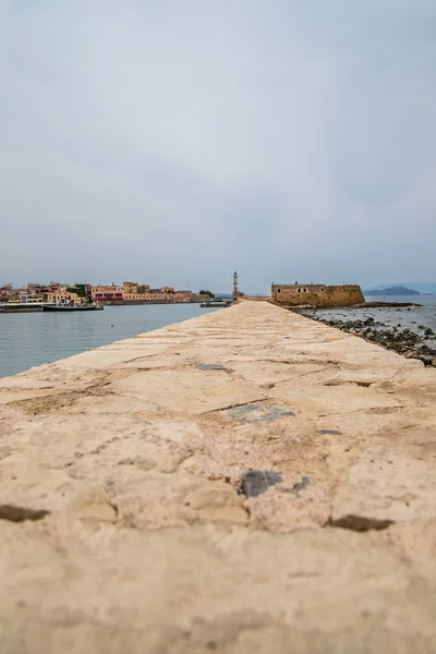 Le phare de La Canée Crète — Photo