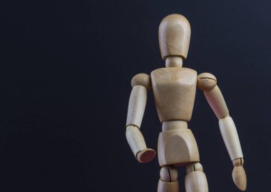 eylem ve hareket ahşap manken