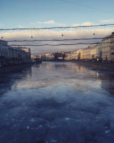 Saint Petersburg Die Stadt Fluss — Stockfoto