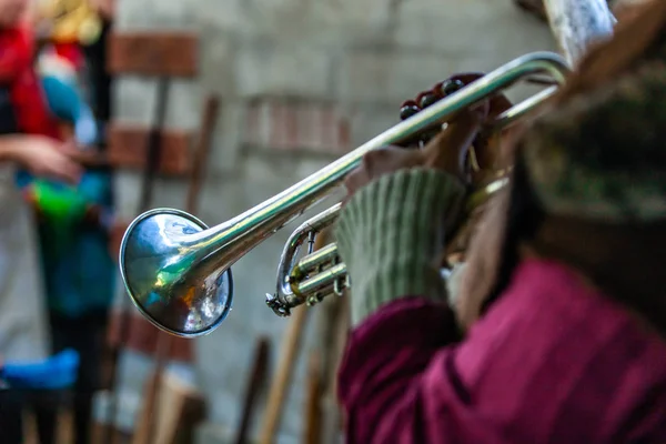 Fusione di eventi musicali culturali e moderni — Foto Stock