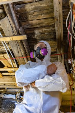 Kapalı alan nemli ve hava kalitesi (Iaq) testi.