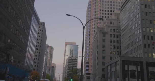 Edificio de oficinas Juegos Olímpicos, Montreal . — Vídeos de Stock