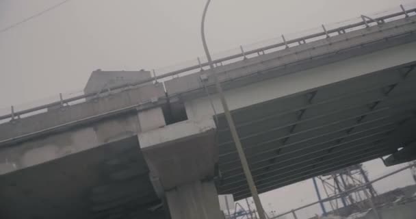 Quebec autostrada 10 cavalcavia stradale . — Video Stock
