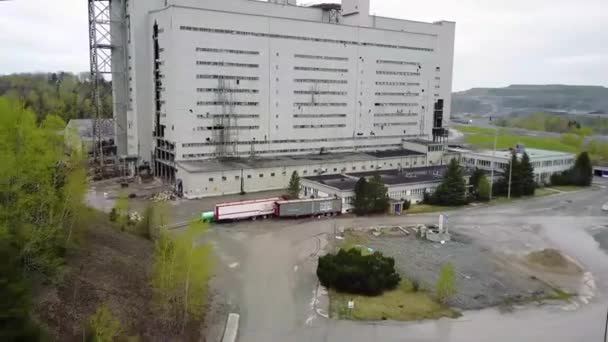 Mina de amianto abandonada en Quebec — Vídeos de Stock