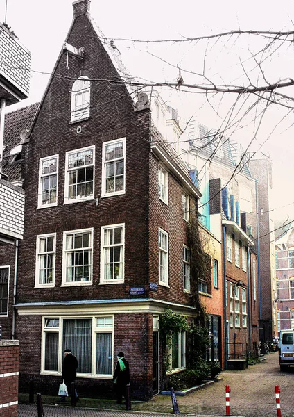 2010 Amsterdam Holanda Arquitectura Amsterdam Viajar Por Europa Los Días — Foto de Stock