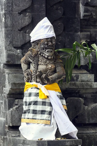 Ancient Stone Sculptures Ubud Sights Indonesia Travel World Elements Ancient Stock Photo