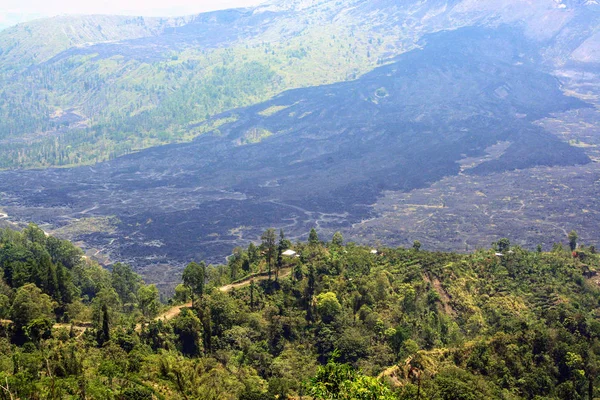 Paesaggio Con Montagne Cielo Blu Natura Dell Indonesia — Foto Stock