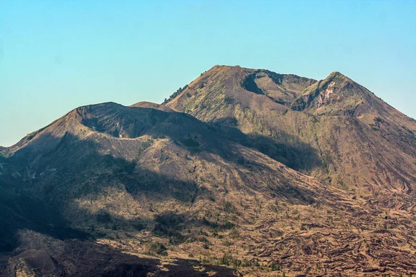 Paysage Avec Montagnes Ciel Bleu Nature Indonésie — Photo