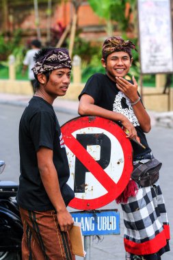 2009.10.10, Ubud, Bali. Endonezya'nın etnik insanlar. Bali seyahat.