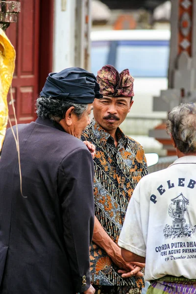2009 Ubud Bali Etniska Människor Indonesien Resa Runt Bali — Stockfoto