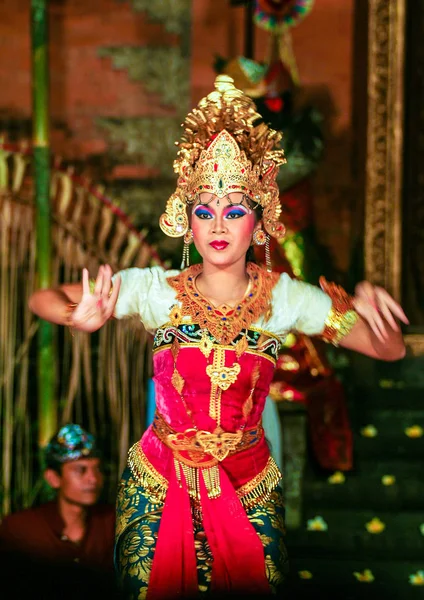 2009 Ubud Bali Ulusal Giysiler Endonezya Insanlar Bali Ulusal Kutlamaları — Stok fotoğraf