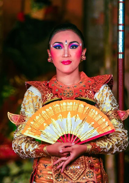 2009 Ubud Bali Indonesier Nationalkleidung Nationale Feierlichkeiten Auf Bali — Stockfoto
