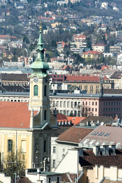 Budapest Hungary 2014 Buildings Elements Budapest Architecture Europe — Stock Photo, Image