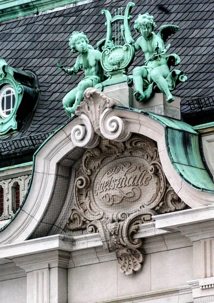 Architektur Deutschlands Stadtansichten Hamburg Reise Durch Europa — Stockfoto