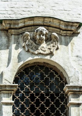 Tarihi bina ve bu öğeleri, Zelenograd, Rusya Federasyonu. Rusya'nın dini mimari.