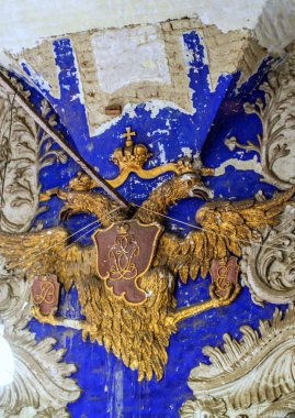 Tarihi bina ve bu öğeleri, Zelenograd, Rusya Federasyonu. Rusya'nın dini mimari.