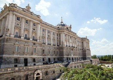 2017.05.31, Madrid, İspanya. İspanya mimarisi. Madrid mimarisi. Cityscape Madrid.