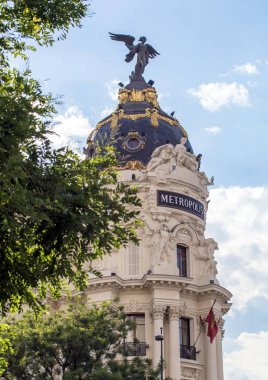 2017.05.31, Madrid, İspanya. İspanya mimarisi. Madrid mimarisi. Cityscape Madrid.