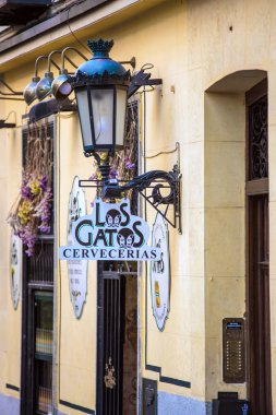 2017.05.31, Madrid, İspanya. İspanya mimarisi. Madrid mimarisi. Cityscape Madrid.