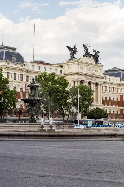 2017 Madrid Španělsko Architektura Španělsku Architektura Madridu Panoráma Města Madrid — Stock fotografie