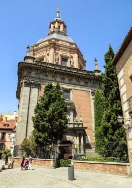 2017.05.31, Madrid, İspanya. İspanya mimarisi. Madrid mimarisi. Cityscape Madrid.