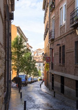 2017.05.31, Madrid, İspanya. İspanya mimarisi. Madrid mimarisi. Cityscape Madrid.