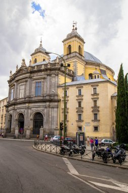 2017.05.31, Madrid, İspanya. İspanya mimarisi. Madrid mimarisi. Cityscape Madrid.