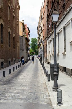 2017.05.31, Madrid, İspanya. İspanya mimarisi. Madrid mimarisi. Cityscape Madrid.