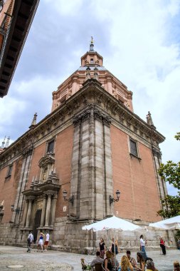 2017.05.31, Madrid, İspanya. İspanya mimarisi. Madrid mimarisi. Cityscape Madrid.