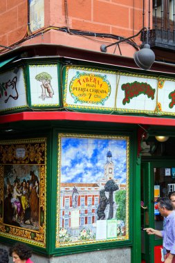 2017.05.31, Madrid, İspanya. İspanya mimarisi. Madrid mimarisi. Cityscape Madrid.