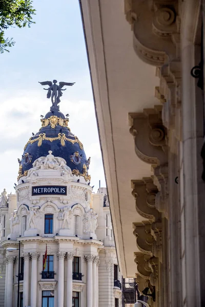2017 Madrid Espagne Architecture Espagne Architecture Madrid Les Gens Rue — Photo