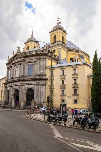2017.05.31, Madrid, İspanya. İspanya mimarisi. Madrid mimarisi. Cityscape Madrid.