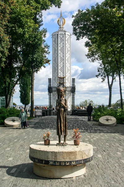 2011 Kiev Ukraine Famous Monument Kiev Sightseeing Ukrainian — Stock Photo, Image