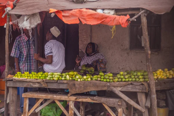 2018 Stone Town Zanzibar Tanzania Travel Africa Group African Ethnic — Stock Photo, Image