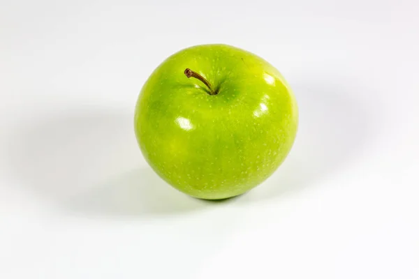 Tasty Green Apples Kitchen Counter — Stock Photo, Image