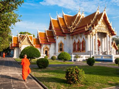 Mermer Tapınak, Wat Benchamabopit Dusitvanaram Bangkok, Tayland