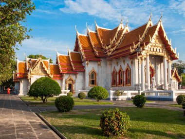Mermer Tapınak, Wat Benchamabopit Dusitvanaram Bangkok, Tayland
