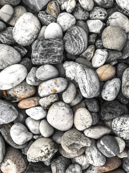 Textur Stein Runde Kugeln Auf Dem Boden — Stockfoto