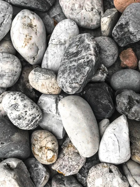 Doku Taş Yuvarlak Topları Yere — Stok fotoğraf