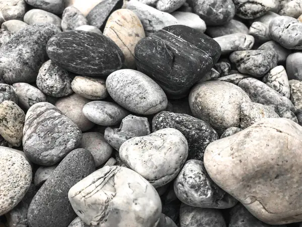 Textur Stein Runde Kugeln Auf Dem Boden — Stockfoto