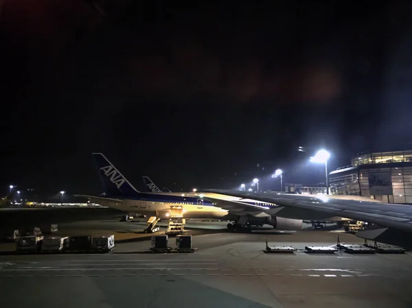 Tokyo Japon Novembre 2018 Ana Airlines Avion Ana Aéroport International — Photo