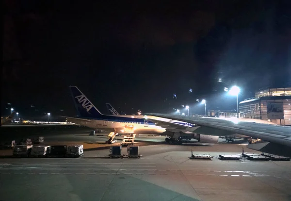 Tokyo Japon Novembre 2018 Ana Airlines Avion Ana Aéroport International — Photo