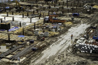 Bangkok Tayland şantiye işleri.