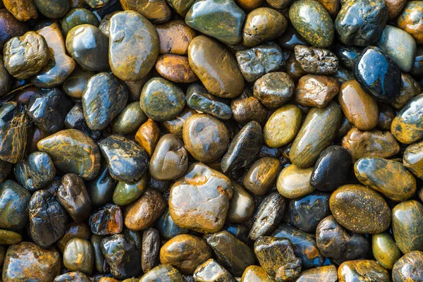 Stenen Textuur Foto Zwarte Stenen Vloer Tuin — Stockfoto